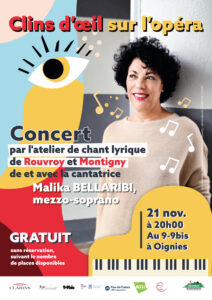 Clins d&rsquo;oeil sur l&rsquo;opéra – avec Malika Bellaribi